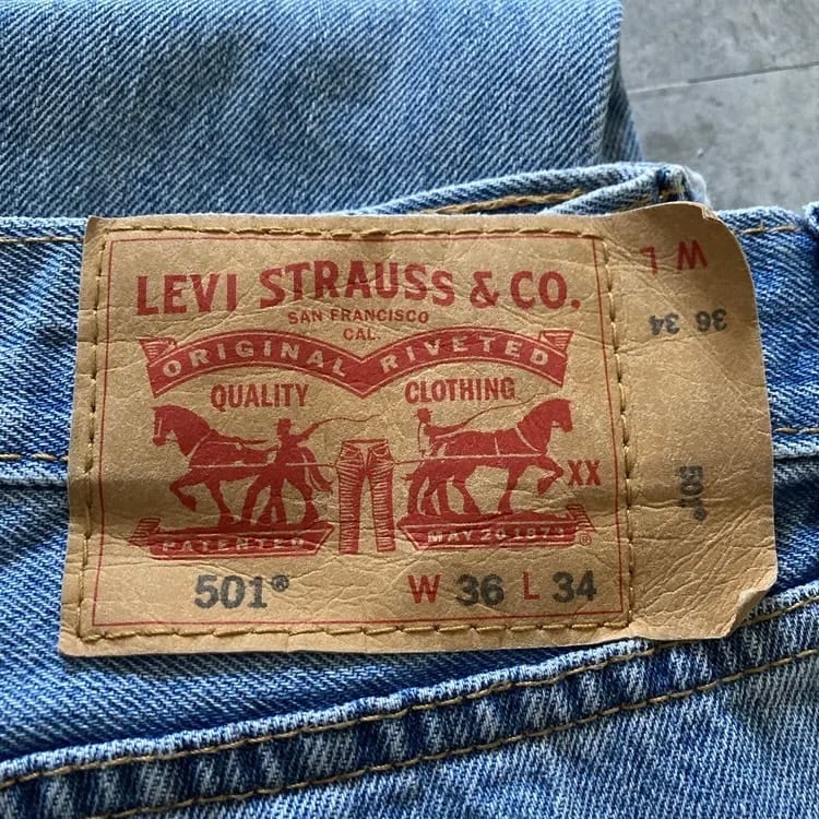 W36 L34】Levis 501 リーバイス ボタンフライ ビッグサイズ デニム