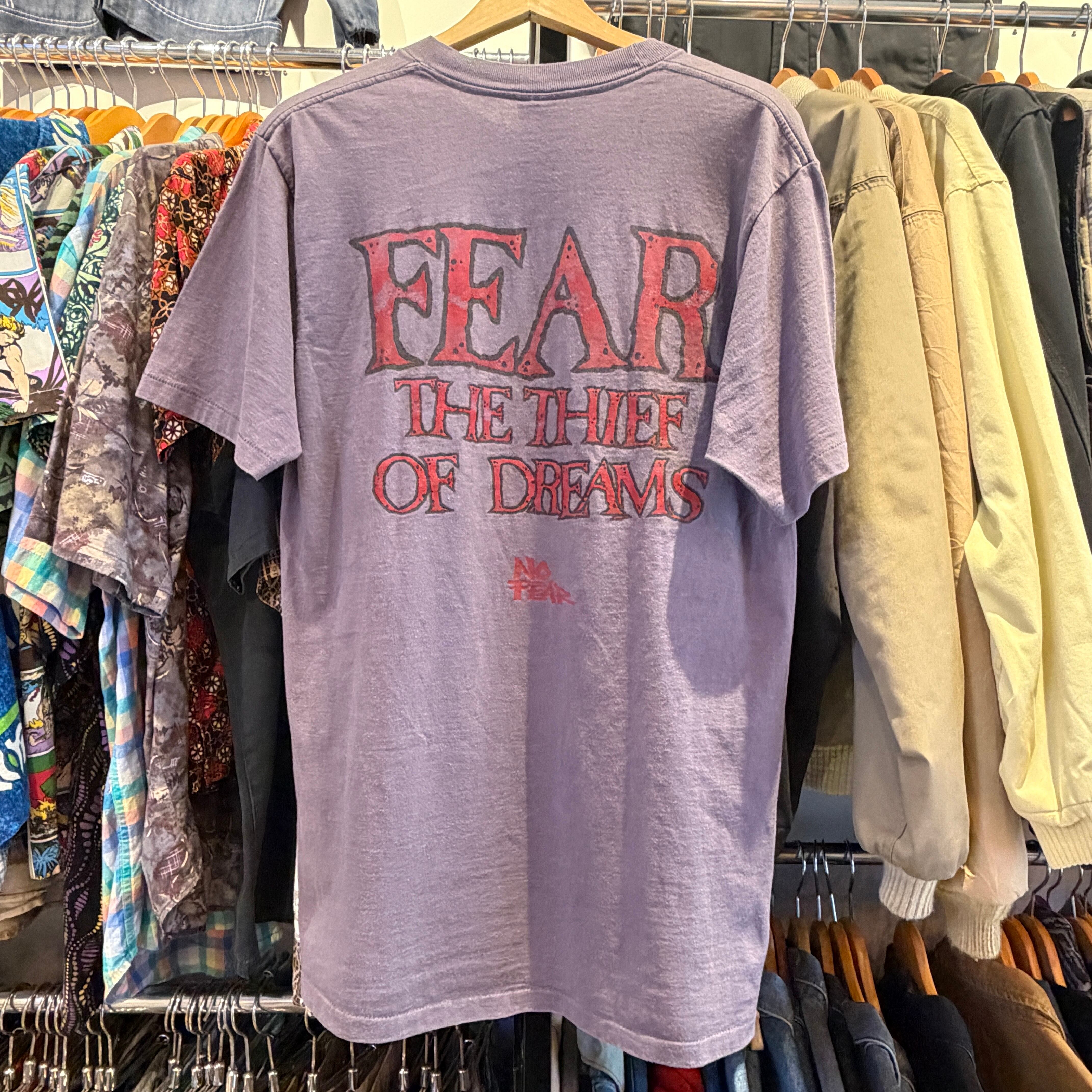 Ⓝ1990s NO FEAR T-SHIRT FADE NAVY | safarionline