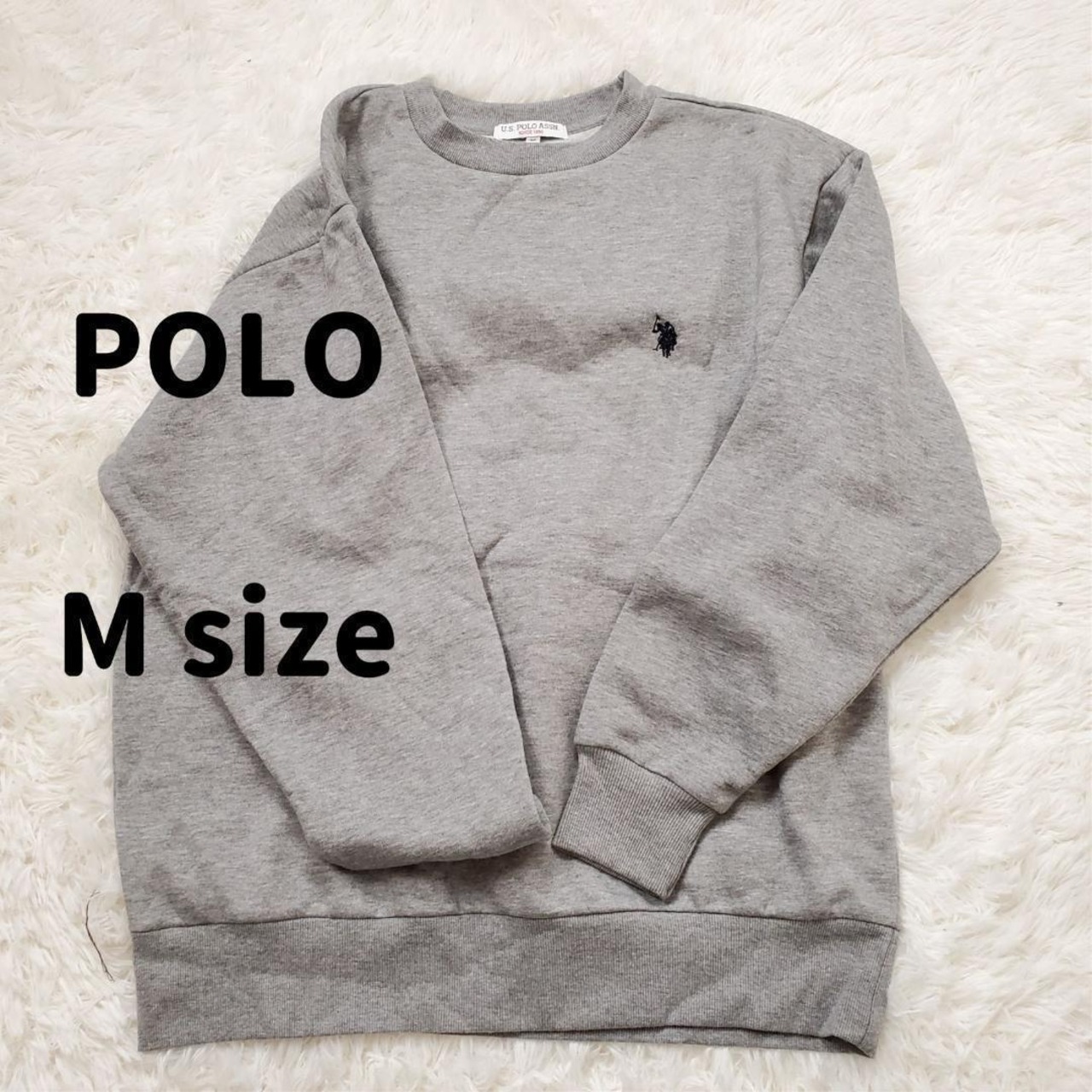【USED】PORO　ASSN　美品！　ポロ　シンプル春コーデ