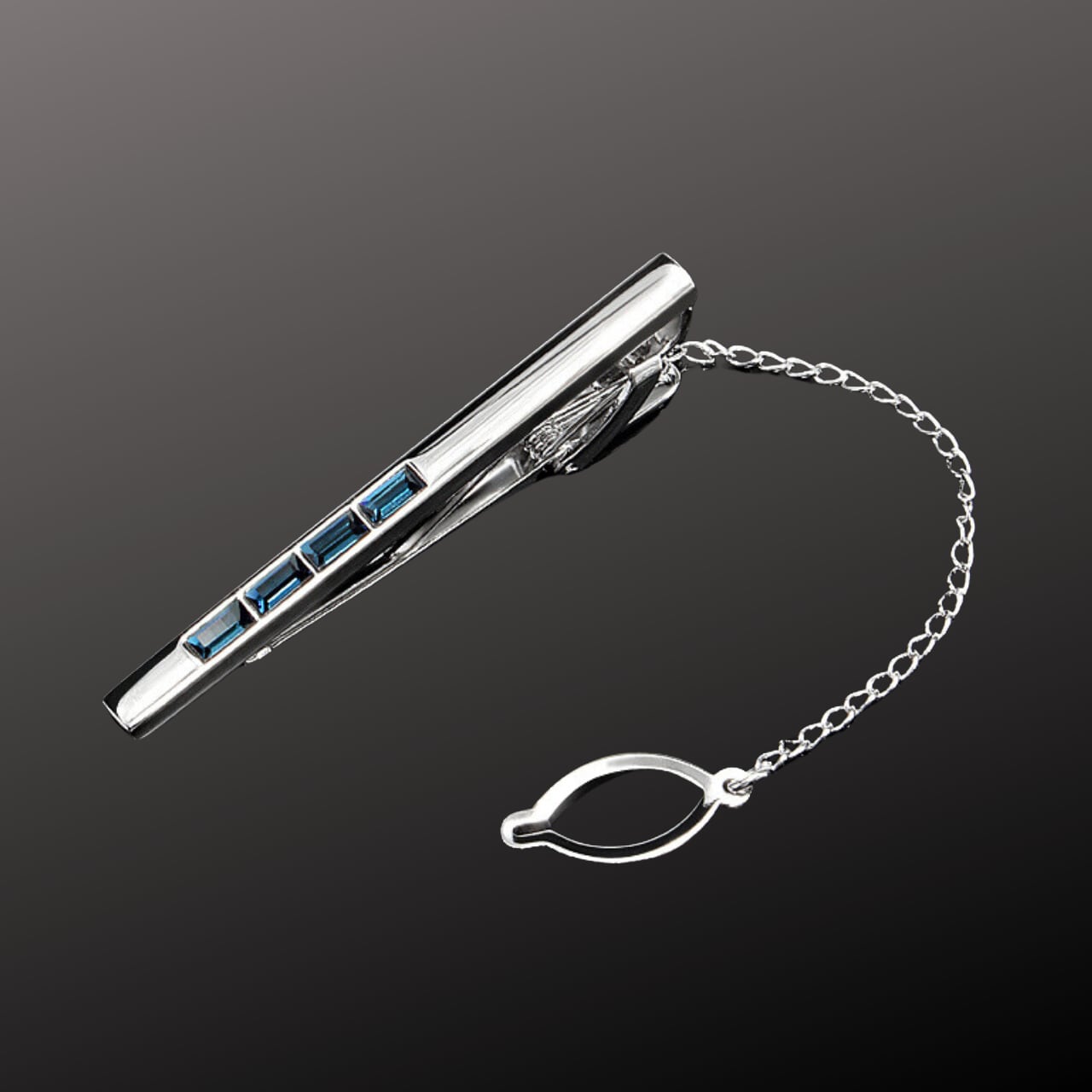 スタイリッシュ チェーン ネクタイピン 2色 10750 | Oshamen スタイリッシュ チェーン ネクタイピン 2色 10750 | Oshamen