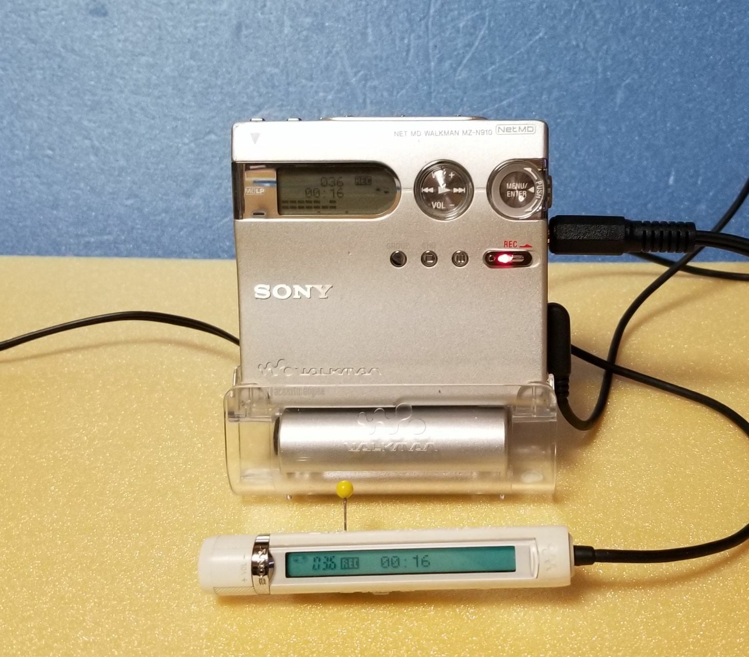SONY MDレコーダー MZ-N910 動作品 本体のみ - ポータブルプレーヤー