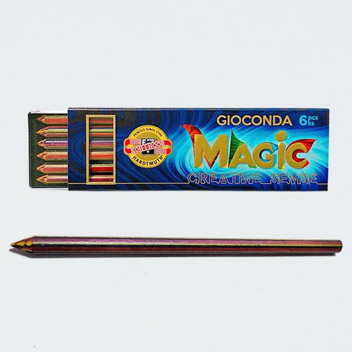 コヒノール KOH-I-NOOR リフィル 5.6mm マーブルカラー 6本入り 替え芯