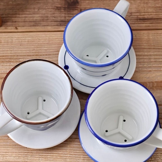 Kalita HA155 ドリッパー 揺らぎ藍縞