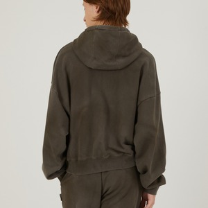 【26SS】BASICKS ベイシックス / PIGMENTED ZIPUP HOODIE