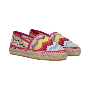 MISSONI ミッソーニ レディース エスパドリーユ ファブリック マルチカラー