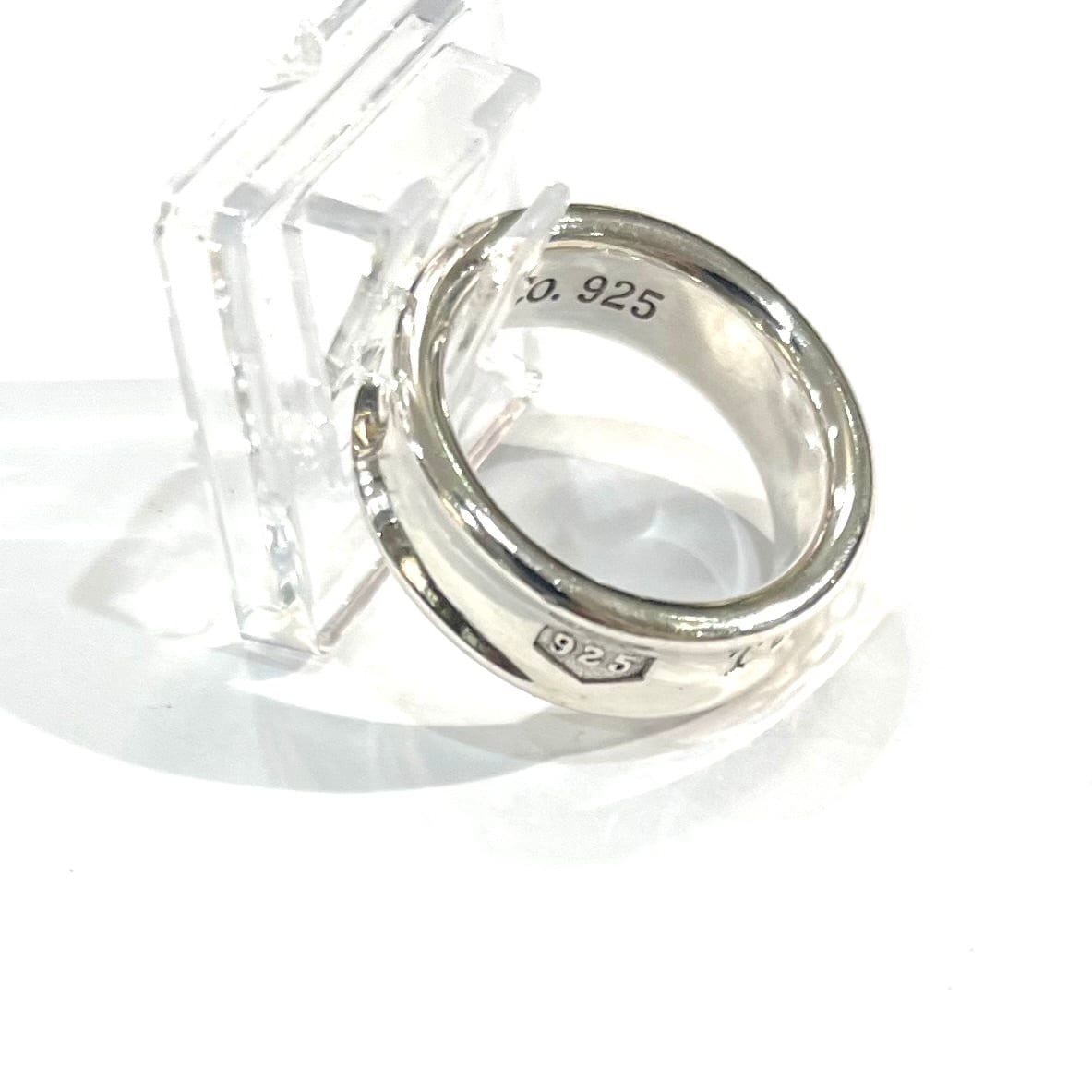 TIFFANY&CO】【13号】2612 ナローデザインシルバーリング 15号