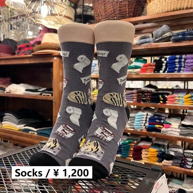 TOPANGA SOCKS Lady's　日常キャットソックス