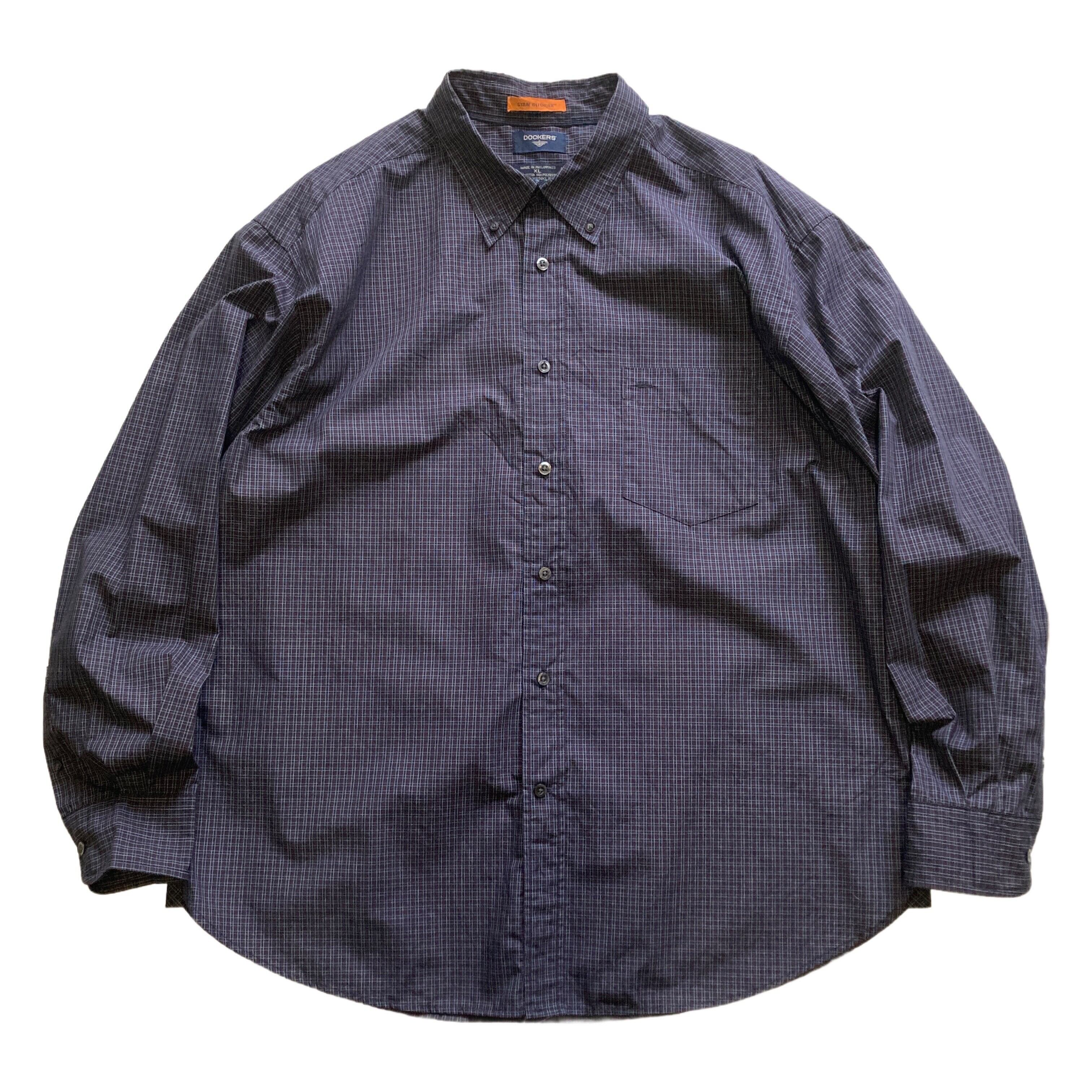 90s Polo by Ralph Lauren Silk × Linen “BLAKE” L/S BD Shirt “Black