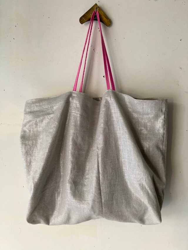 ECO BAG（ lame linen）