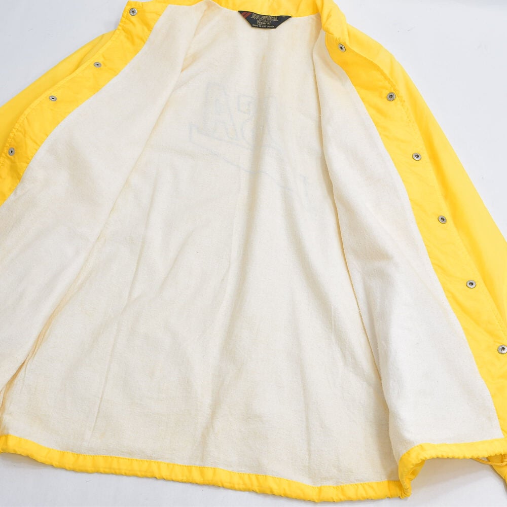 70～80s Sears シアーズ USA ナイキ風 ロゴプリント コーチジャケット