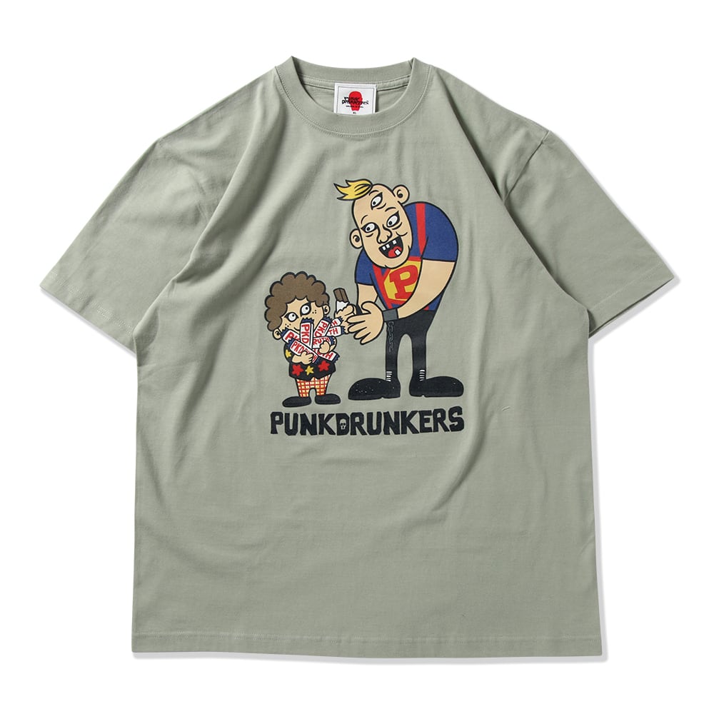 PUNK DRUNKERS】パンクドランカーズ 友達TEE (S.GREEN) | JUNKBLUES