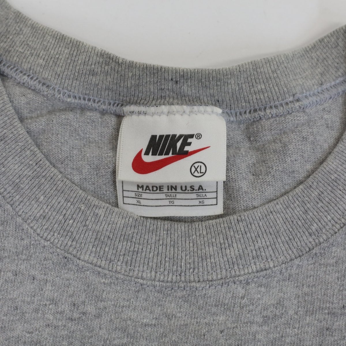 NIKE ナイキ 00年代 USA製 スウッシュロゴ テック ノースリーブ T