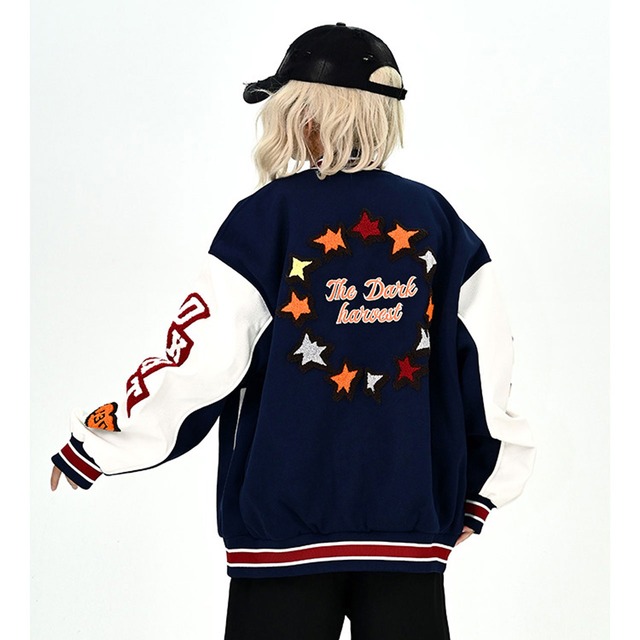 ポップグラフィックスタジアムブルゾン 2col R01086