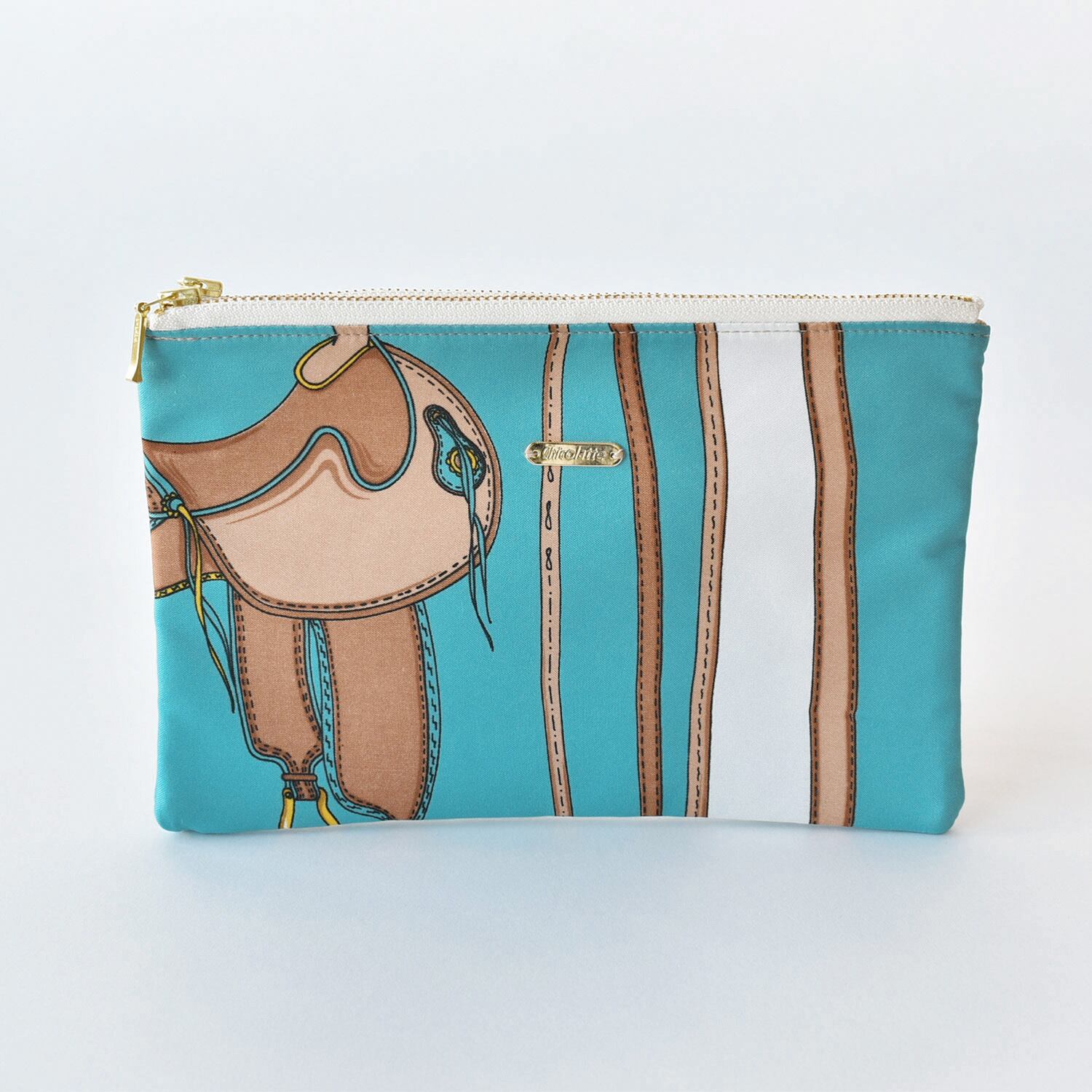 W ZIP POUCH（ダブルジップポーチ） | Chicolatte | チコラッテ