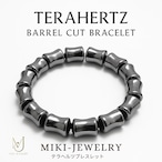 力強い流れを生み出す樽型テラヘルツストーン | MIKI-JEWELRY テラヘルツ〈バレルカット〉ブレスレット