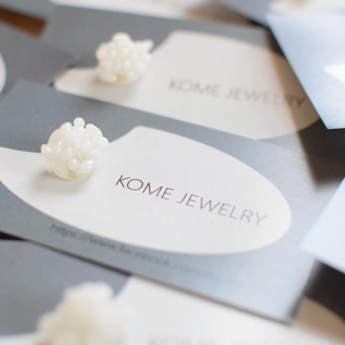 KOME JEWELRY／お米ブローチ