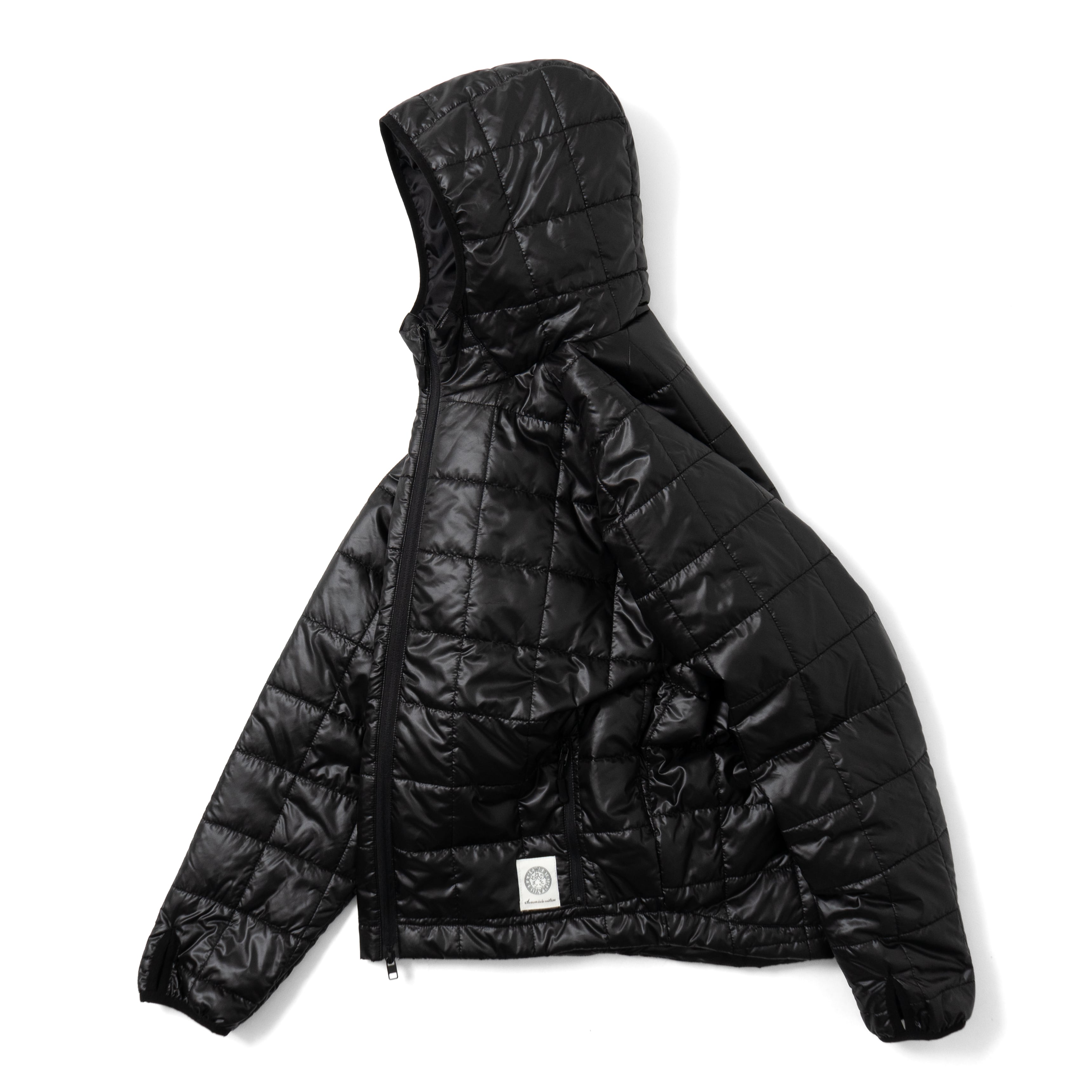 WUP PUFF JACKET ブラック WUP PUFF JACKET BLACK | What's up?