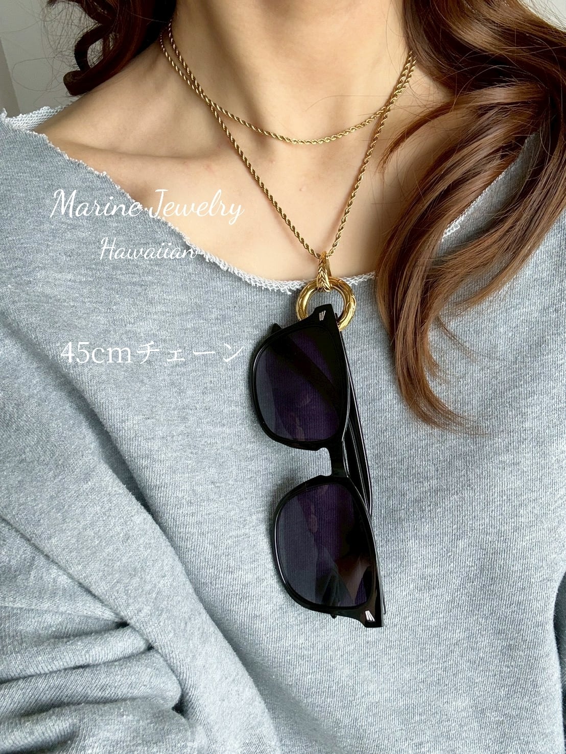 Eternal Lei ハワイアン 【刻印可】 | Marine Jewelry 金属アレルギー