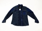 20SS インディゴ刺し子ミリタリーシャツジャケット / Indigo sashiko military shirts jacket