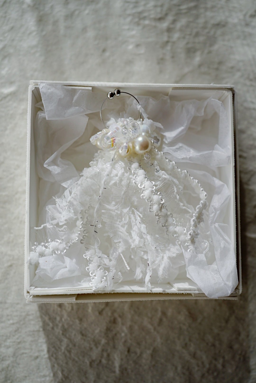 ▫︎ 片耳earring / White / 一点物