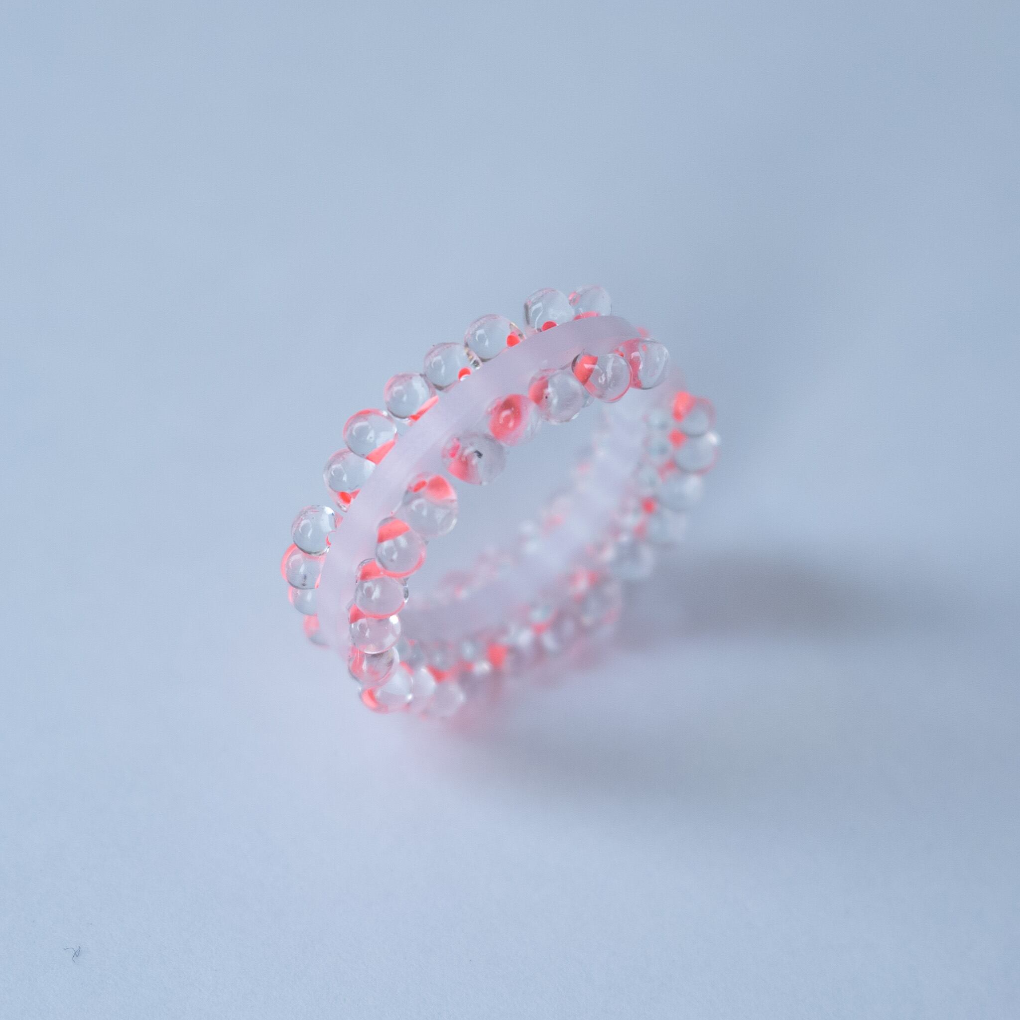 puzzle ring ear cuff L  [16]