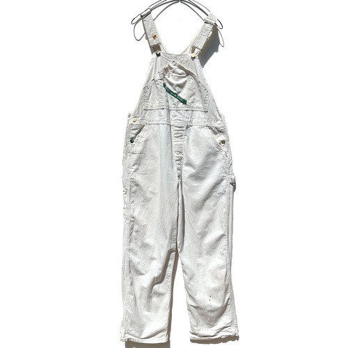 [KEY - Made In USA] Vintage Cotton Canvas Overalls Overalls [1970s-] Vintage Cotton Overall
