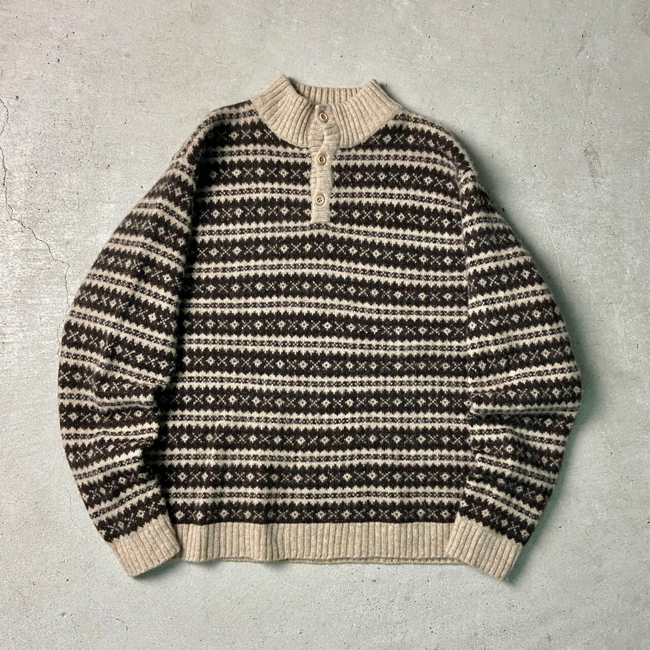 Woolrich ウールリッチ フェアアイル柄セーター ヴィンテージ USA製