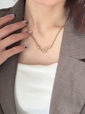 メッセージハートネックレス