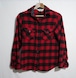 70s WOOLRICH 赤チェックシャツ