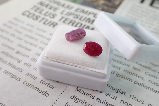 【原石セット】ルビー　1.43ct/2.28ct 　[C3-189]