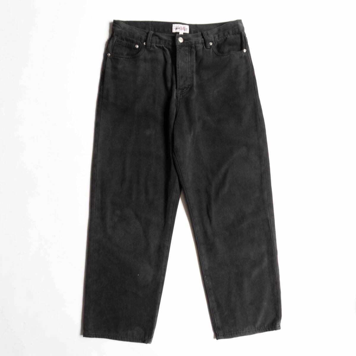 00s/USA製】OLD STUSSY【プリント プルオーバー パーカー】 M