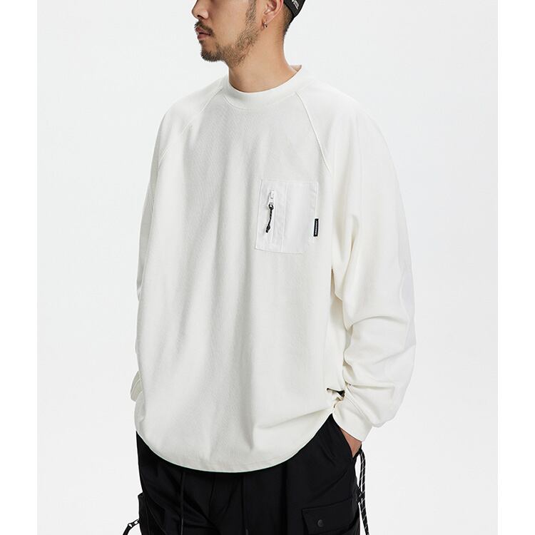 ★ROUND NECK LONG SLEEVE TOP　　　A0452