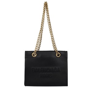 【新品】BALENCIAGA バレンシアガ レディース ショルダーバッグ レザー ブラック 7600122AA0L1000