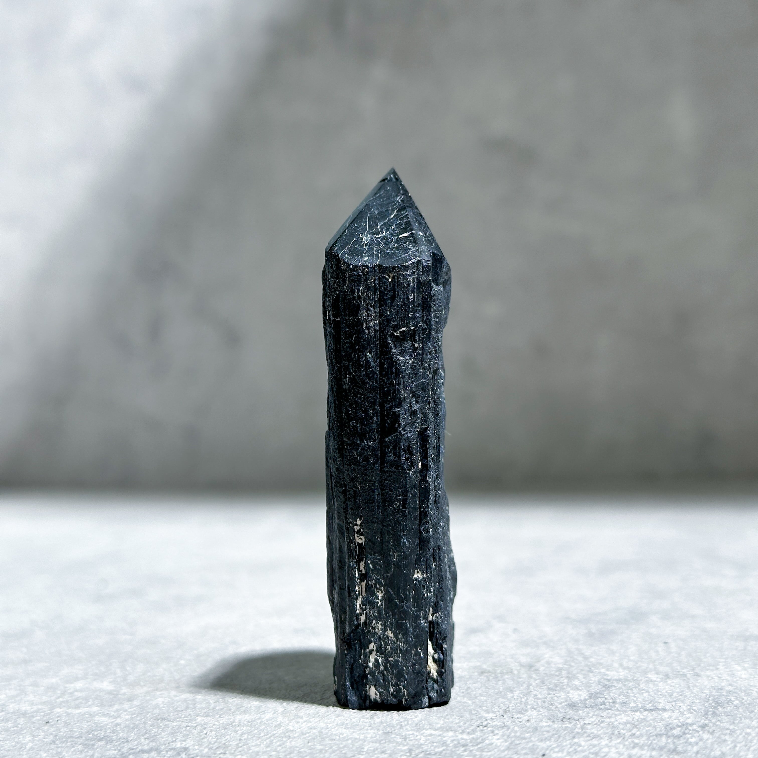 天然石　ブラックトルマリン　タワー　置物 ブラックトルマリン タワー94◇ Black Tourmaline ◇天然石・鉱物