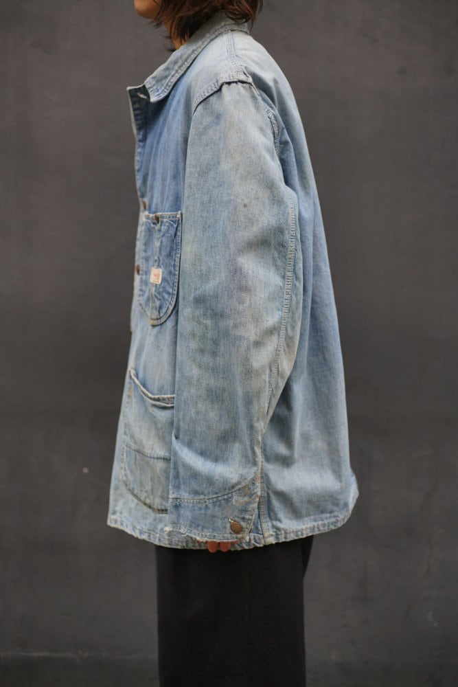 [Power House] Vintage Coverall Denim Jacket [1960s-] Vintage Denim Coverall  Jacket | beruf powered by BASE