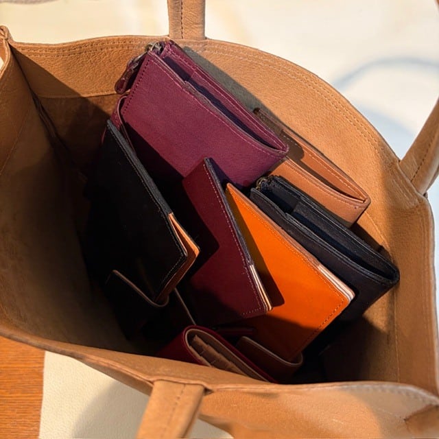 REN　ランチバッグS　キャメル