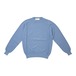 FILIPPO DE LAURENTIIS(フィリッポ デ ローレンティス)crepe cotton pique crewneck knit/SAX(811)