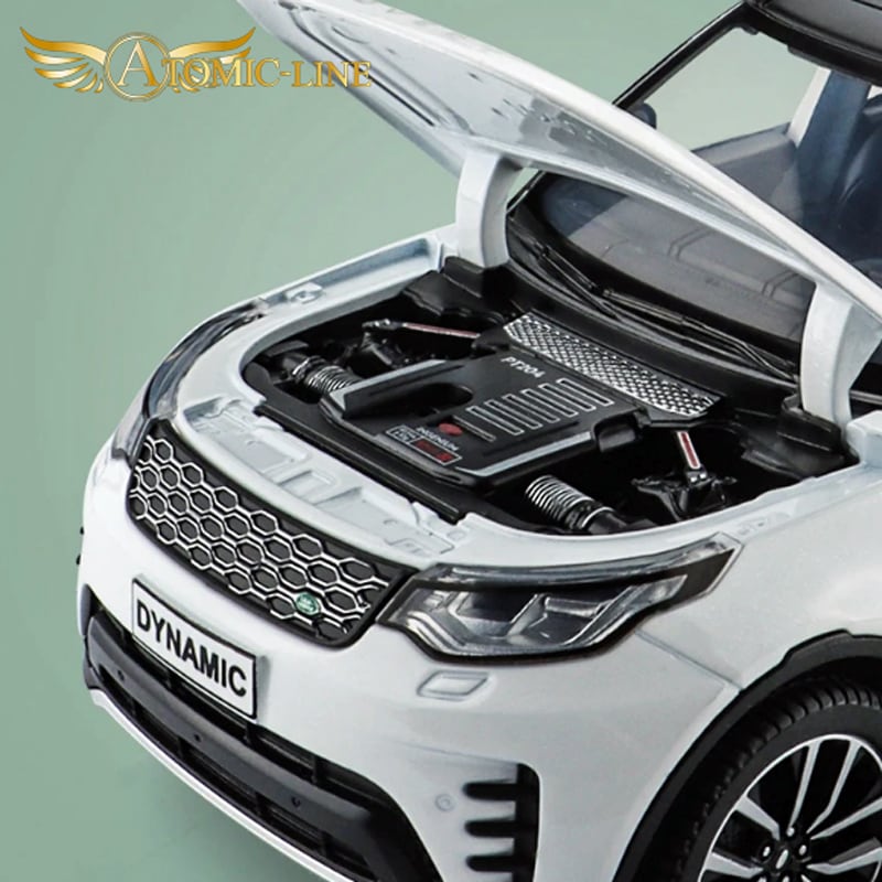 ランドローバー ディスカバリー 1/24 ミニカー 全4色 ライト点灯