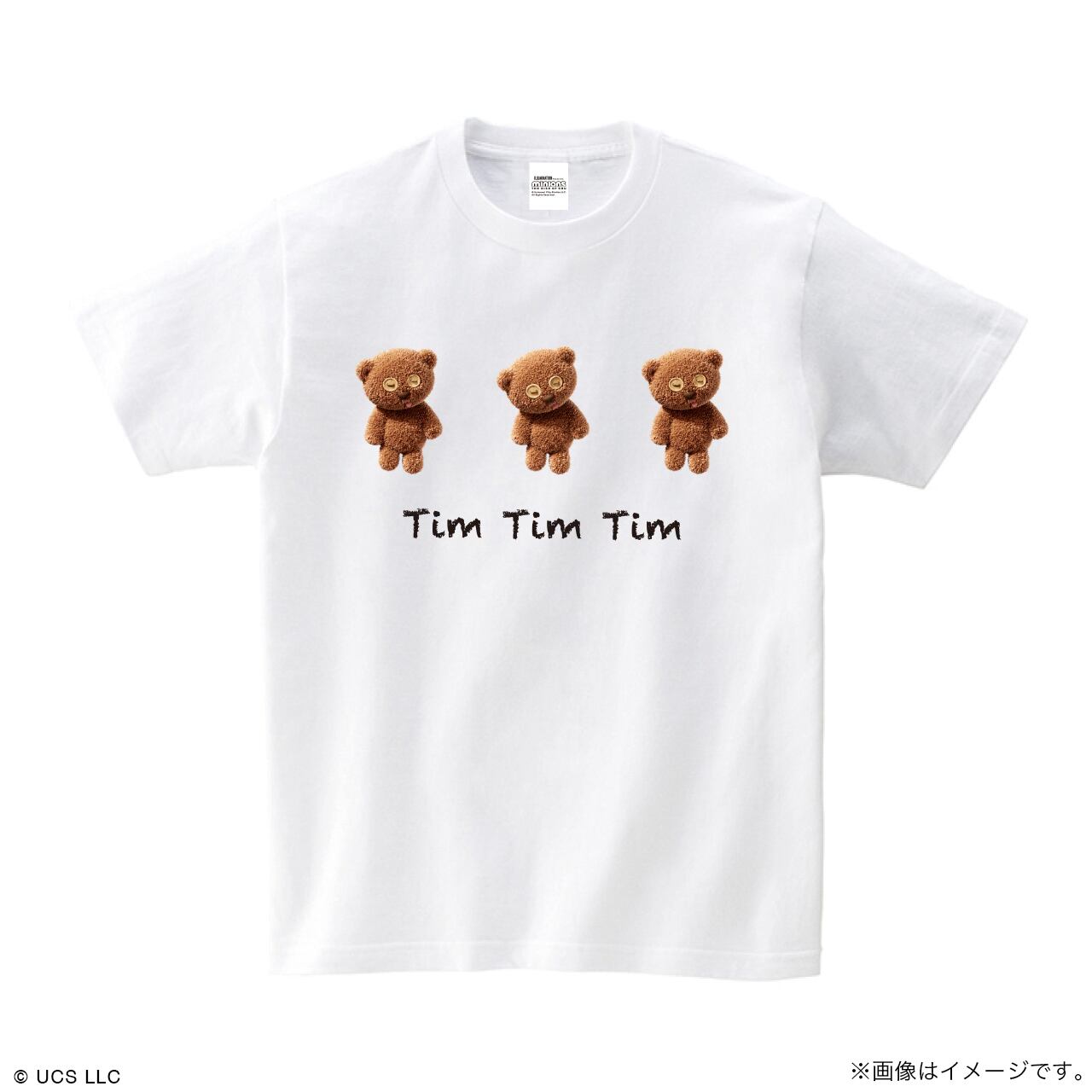 Tシャツ ミニオン Tim Tim Tim ホワイト Minions Pop Up Store 限定 Minions Pop Up Store Online