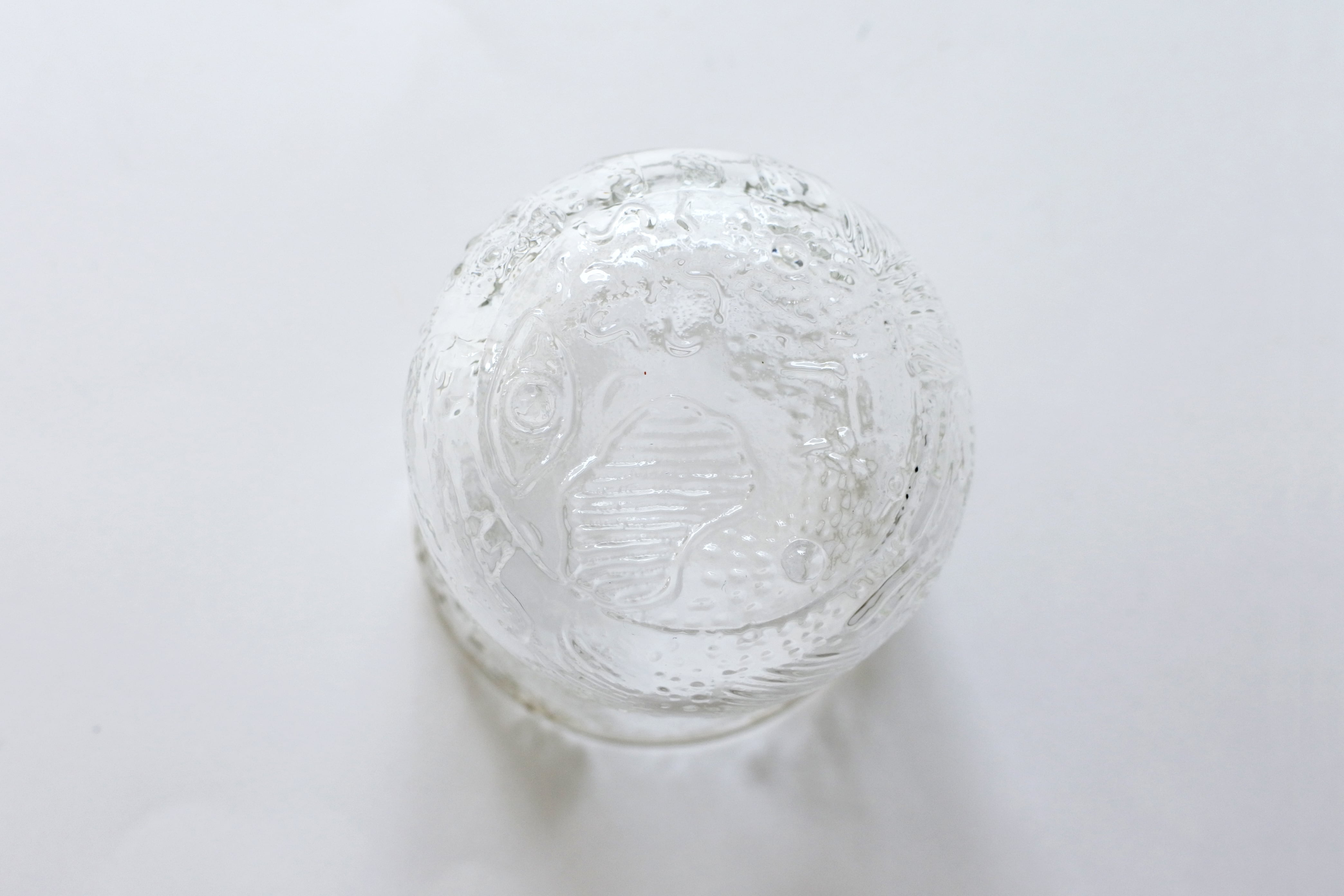 vintage IITTALA FAUNA clear glass M / ヴィンテージ イッタラ