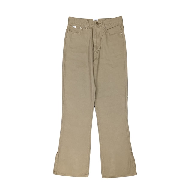 FLARE CHINO / BEIGE