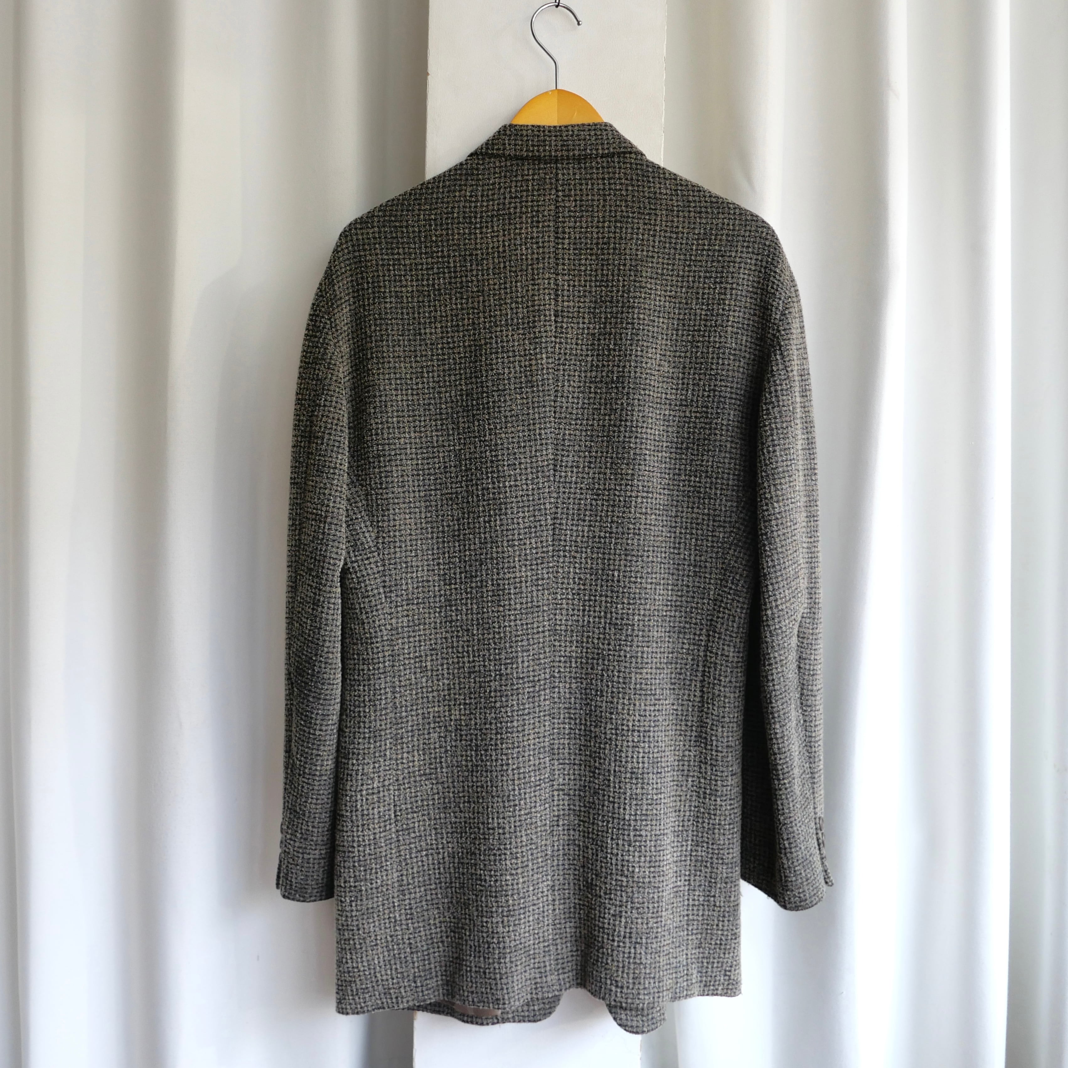 80-90s GIORGIO ARMANI LE COLLEZIONI 3B TWEED JACKET | safarionline