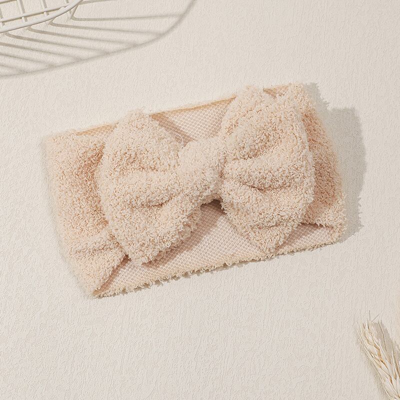 もこもこリボンヘアバンド