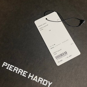 PIERRE HARDY white leather full brogue shoes