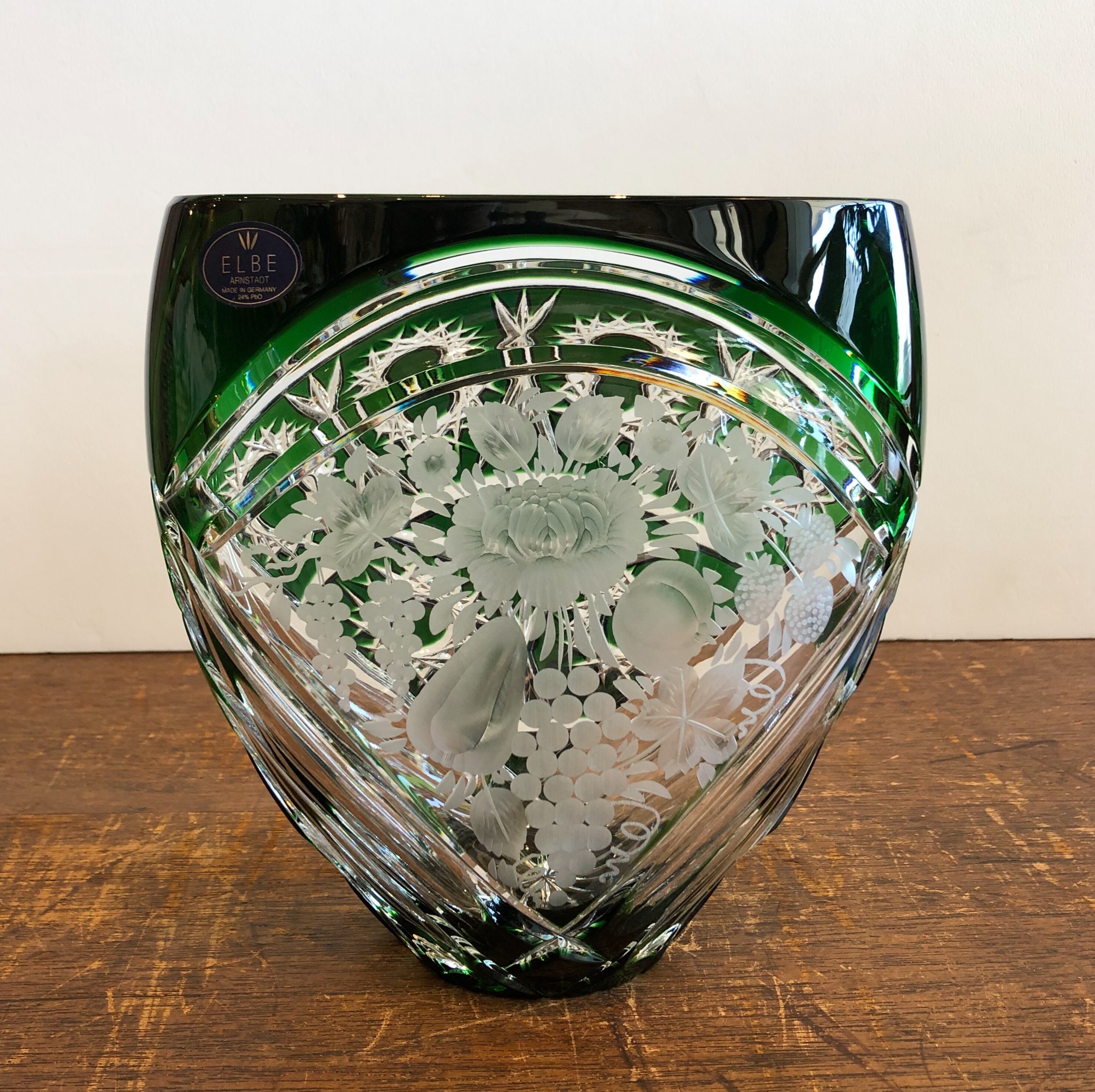 ELBE crystal vase | POTLATCH