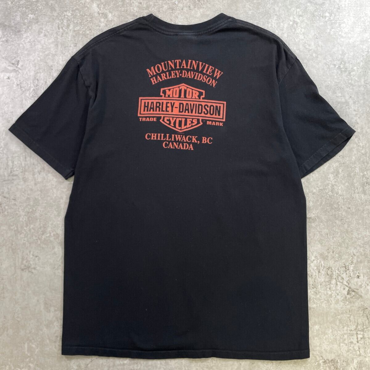 HARLEY-DAVIDSON ハーレーダビッドソン モーターサイクル プリントT