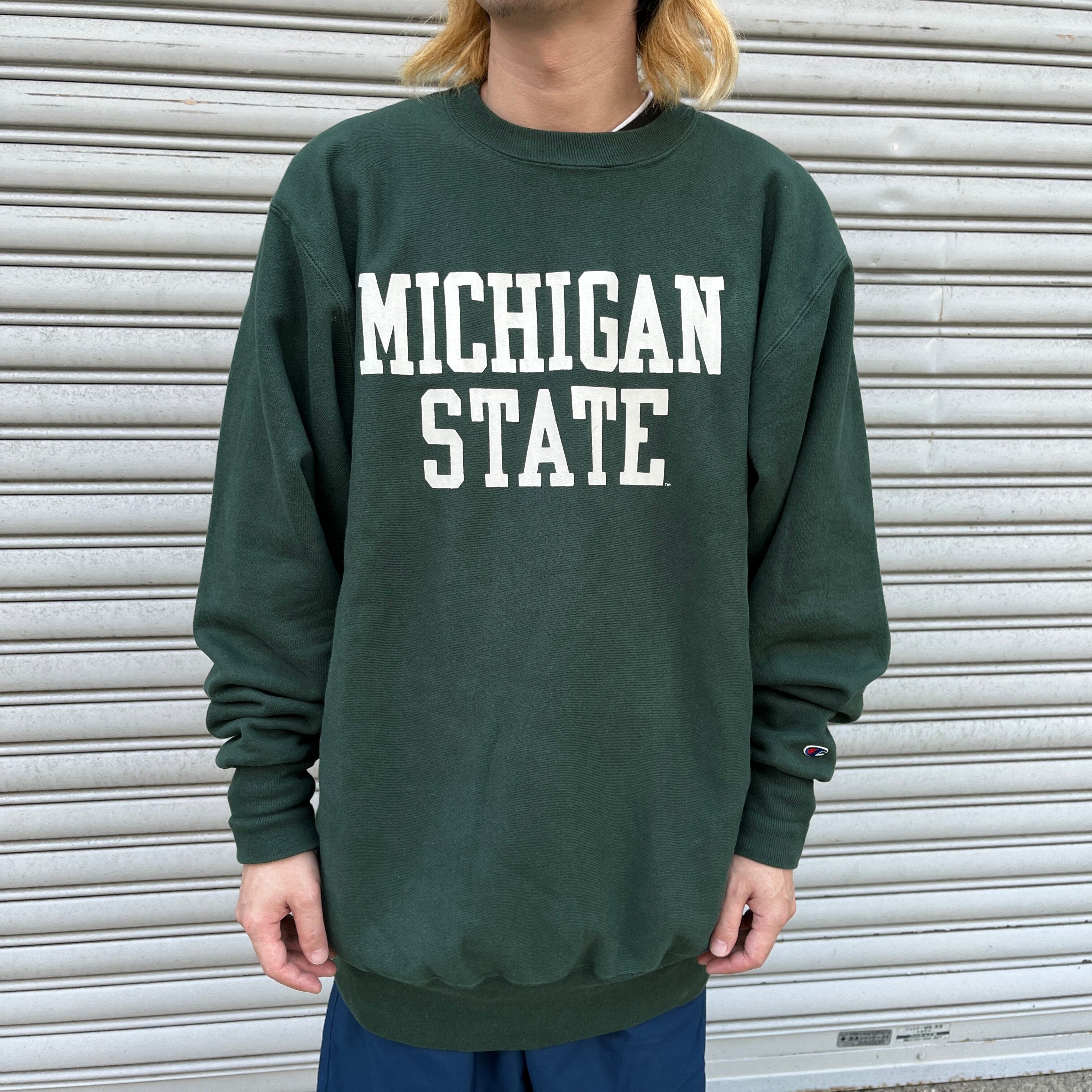 champion】90's リバースウィーブ MICHIGAN STATE-