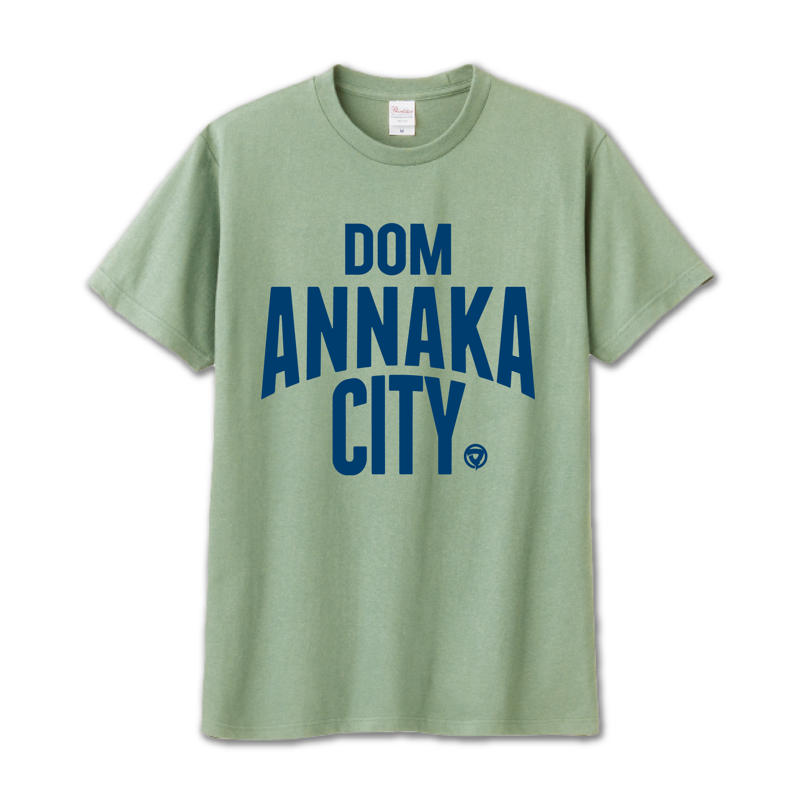 DOM CITY Tシャツ ／セージグリーン | DOMANNAKA 2026 Shop