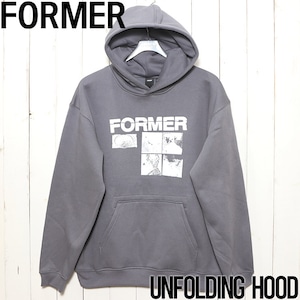 プルオーバーパーカー フーディ FORMER フォーマー UNFOLDING HOOD FFL-24121 日本代理店正規品L