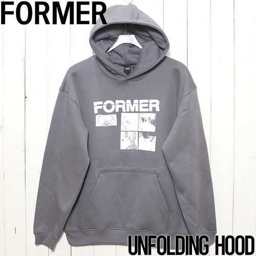 プルオーバーパーカー フーディ FORMER フォーマー UNFOLDING HOOD FFL-24121 日本代理店正規品L